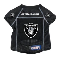 Littlearth NFL Las Vegas Raiders Pet Jersey - Small, Team Color