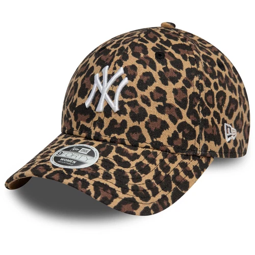 New Era 9Forty Damen Cap - New York Yankees leopard print