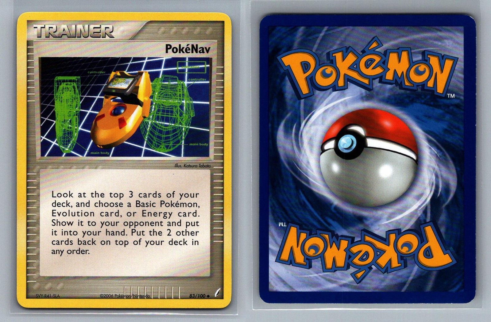 PokeNav #83/100 Crystal Guardians Vintage Pokemon Card - NM