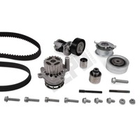 Hepu PK06621-XT1 Wasserpumpe + Zahn-/Keilrippenriemensatz