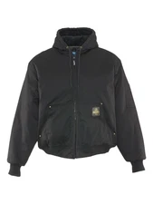 RefrigiWear ComfortGuard Service Jacket - Insulated Denim Hooded Work Jacket