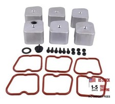 Aluminum Valve Covers W/Bolts Gasket 3928405 Compatible with Dodge Ram 2500