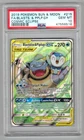 Pokemon Card PSA 10 Gem Mint Blastoise & Piplup GX 215/236 Cosmic Eclipse