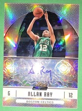 ALLAN RAY 2007 Topps Finest Auto Refractor Rookie Card #70 - Celtics. rookie card picture
