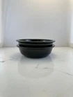 Set of 2- Fiestaware Black Cereal Bowl