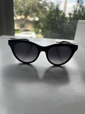 Gucci GG0715SA 001 Black Gold Oversized Sunglasses