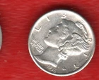 USA DIME 1936  SILVER