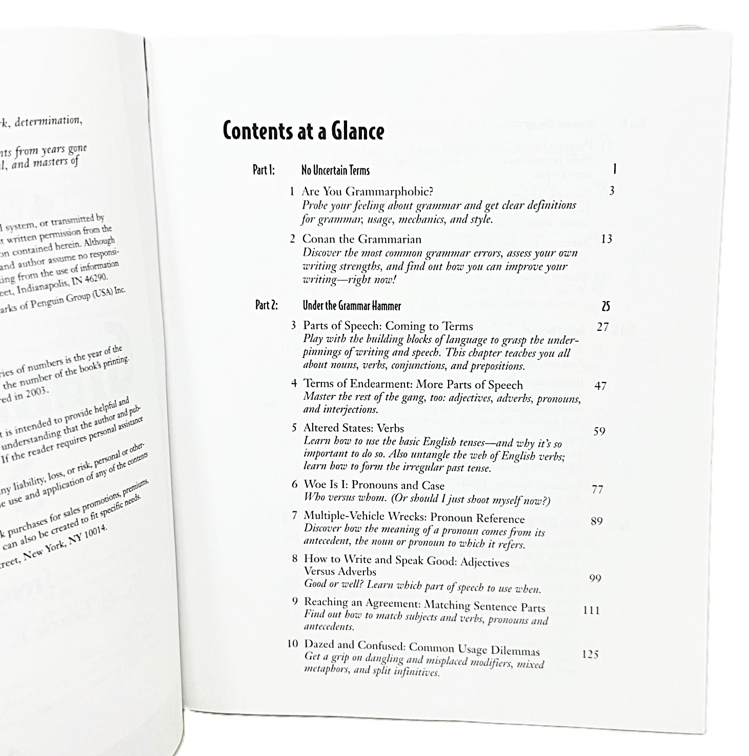 The Complete Idiot's Guide to Grammar & Style (Second Edition) ~  Laurie Rozakis