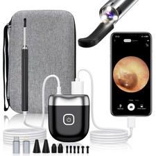 Ear Wax Removal 1080P Remover Cleaner with Camera Tool Otoscope Waterproof Gifts