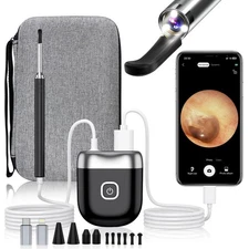 Ear Wax Removal 1080P Remover Cleaner with Camera Tool Otoscope Waterproof Gifts