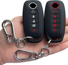 Key Fob Cover for 2023-2026 Nissan Rogue Pathfinder Black