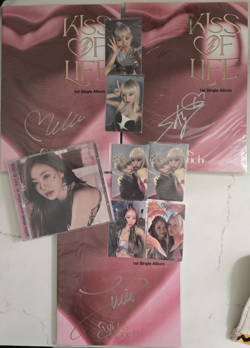 kissoflife サイン　アルバム　ポストカード Signed] KISS OF LIFE - 3rd Mini Album : Lose Yourself (Magazine