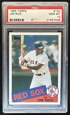 1985 Topps Jim Rice #150 Red Sox PSA 10 GEM MINT