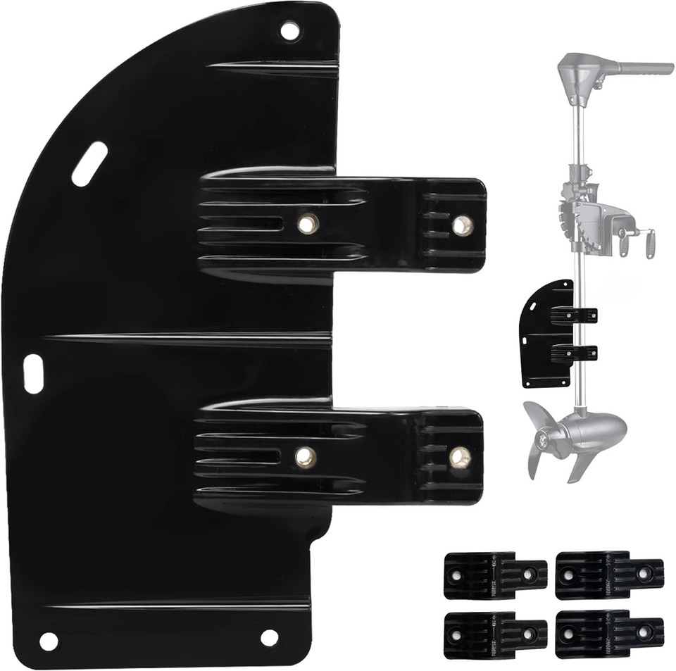 Trolling Motor Rudder Clamp – Fits 24-55lb Thrust Motors | Kayak, Canoe ...