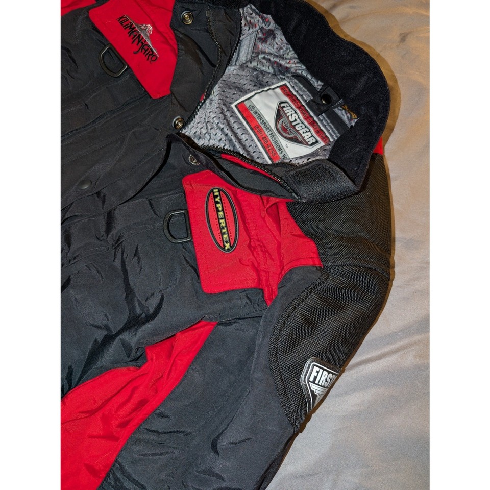 First Gear Kilimanjaro Hypertex Motorcycle Jacket Small | eBay