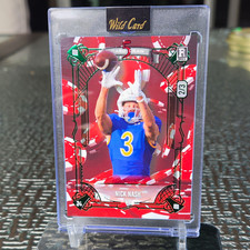Wild Card 5 Card Draw Nick Nash Rookie Football 2/3 ? . rookie card picture