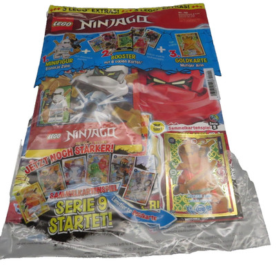 LEGO Ninjago Sammelheft Heft Sammelkarte Minifigur ZANE 2 Poster Nr.134 H27