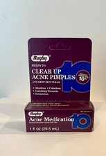  LOTION Exp. 1/27 1 New Rugby Acne Pimple Treatment Benzoyl Peroxide 10 1oz
