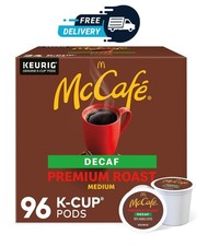 McCafe, Premium Roast Decaf Coffee, Keurig Single Serve K-Cup Pods, 96 Count