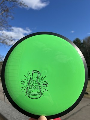 NEW MVP Neutron Trail Lab 2nd 173g Green W Black Rim 10/5/-1/1