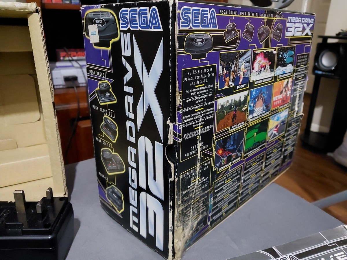 Jeu Motherbase Sega Mega Drive 32X box PAL Complet