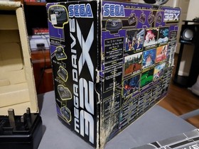 Sega Mega Drive 32X PAL System Complete In Box With 2 Games Tested And Working
