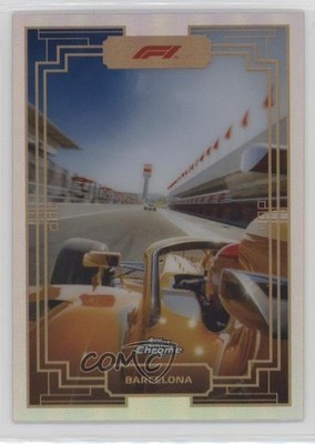 2022 Chrome Formula 1 Art du Spanish Grand Prix GRAN PREMIO DE ESPAÑA 2021 0hv6
