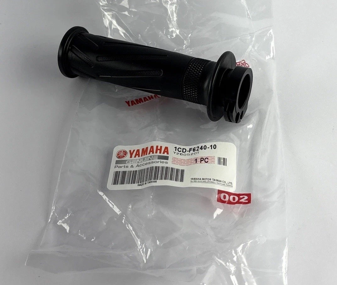 Yamaha OEM 1CD-F6240-10 Handlebar Grip Assembly Genuine photo 4