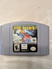Rat Attack N64 Authentic Game Tested Working Cartridge Only