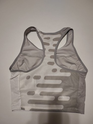 Nike Pro Elite Official Olympics Track & Field Bra Top XXS White Grey DR5051-078 - Picture 3 of 7