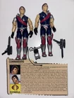 Hasbro G.I. Joe arah Cobra Tomax And Xamot Complete 1985