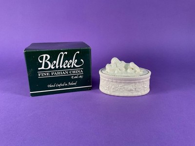 Belleek Cherub Schmuckkästchen