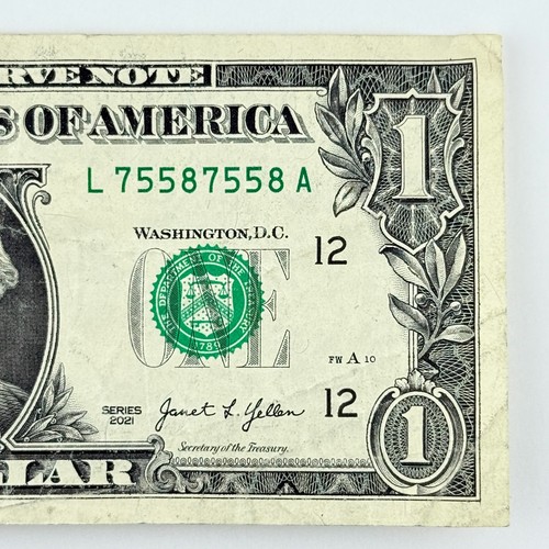 Quad Repeater (7558 7558) Trinary Dollar Fancy Seriennummer kostenloser Versand - Bild 3 von 6