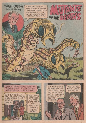 Classic Horror Comic: Boris Karloff Tales of Mystery #52 - Gold Key 1974 - Picture 3 of 6
