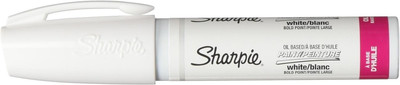 Sharpie  35235PP Oil-Based Paint Marker, Bold Point, White For Rock and Wood