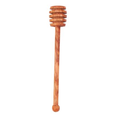 Eddingtons Olivenholz Honig Löffelstiel auf Karte - 18cm - Nachhaltig Portion