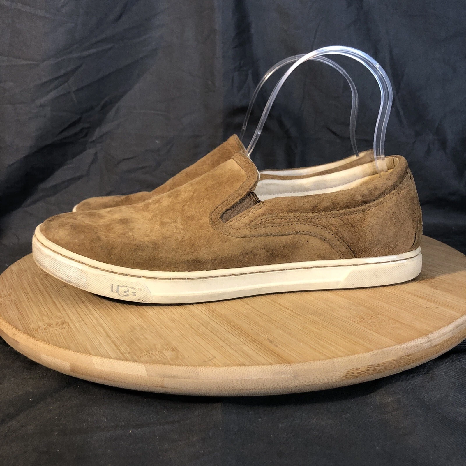 Mocassini slip on Ugg donna 7 5 38 5 marrone pelle scamosciata 1006737