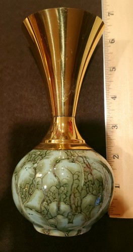 DELFT Ewer, Vase, and Candy Dish Hollywood Regency MCM Made in Holland - Picture 11 of 12