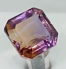 AMETRINE OCTAGONALE . CT. 5.28  - AAA+ - VVS – BOLIVIA 