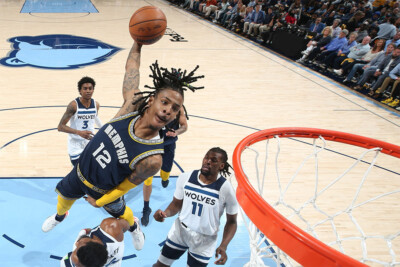 Memphis Grizzlies Basketball Team Ja Morant Basketballer Wall