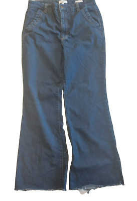 Sofia Vergara Jeans Trouser Flare High Rise Stretch Women's SIZE 12