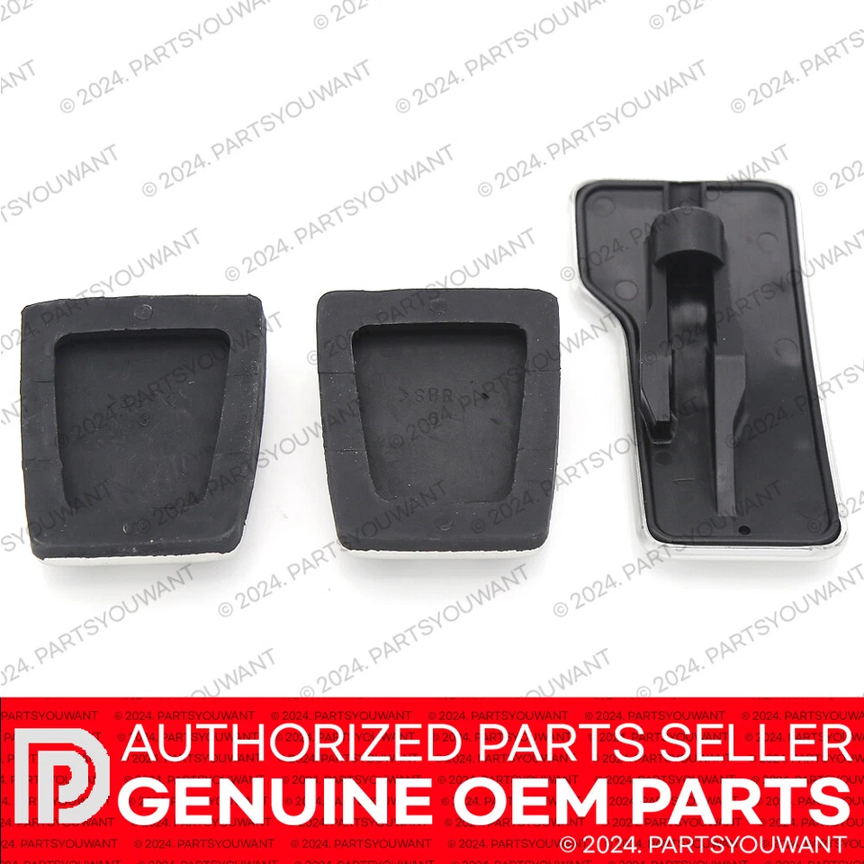 Almohadilla de pedal de aluminio MT 5 velocidades genuina Toyota MR2 MRS SW20 SW21 CELICA [JUEGO COMPLETO] Foto 4 de 4