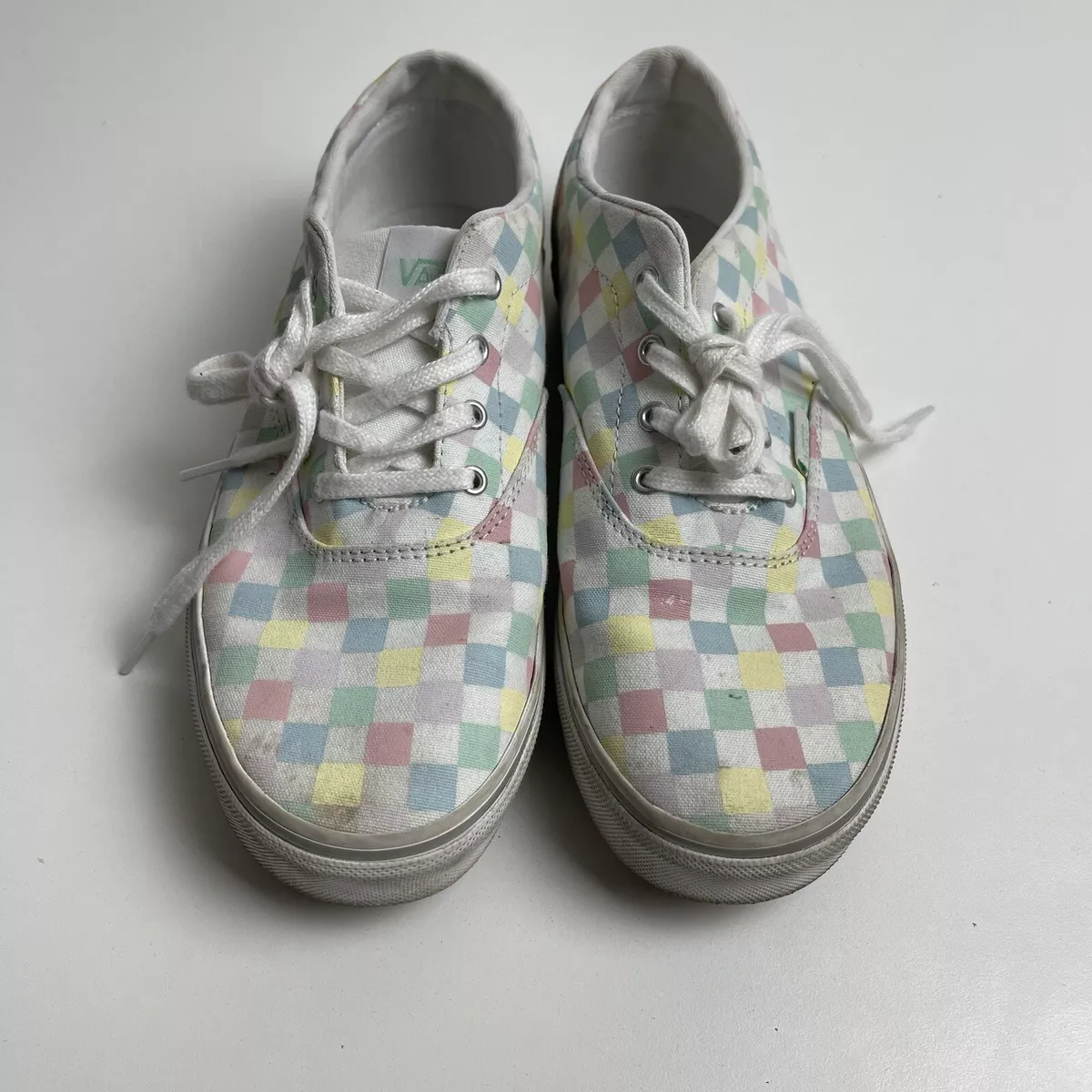 Vans US Missy Women Square Multicolor Sneakers Size 6 eBay