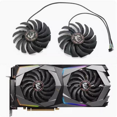 95mm MSI RTX 2070 Super GAMING Graphics Card Fan Replacement PLD10010S12HH TD30