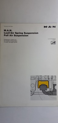 MAN: Leaf / Air Spring Suspension (Prospekt-Heft); 09/1984