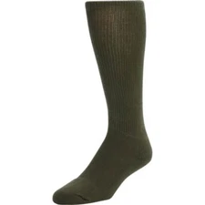 Military Issued OD Green Boot Socks-4 Pack-NEW