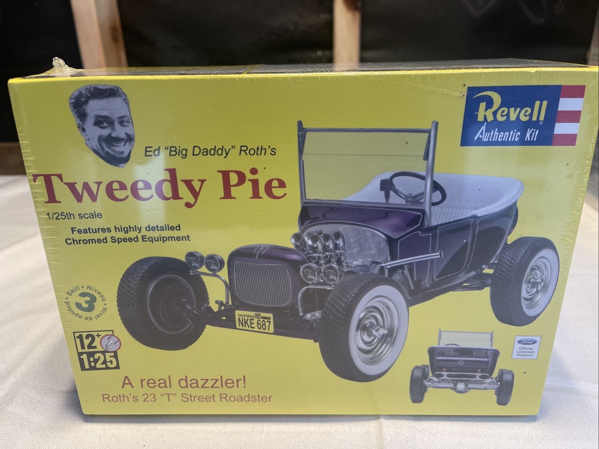 自動車 Ed \"BIG DADDY\" Revell Tweedy Pie 2 1/24 Amazon.com: Ed Big Daddy Roth's Tweedy Pie 2 : Arts, Crafts