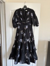 NWT Authentic Zimmermann Pleated Midi Dress sz AU 1