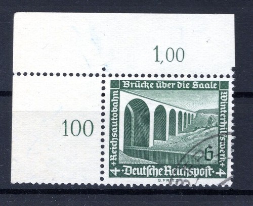 DR-3.Reich 636ER Stamped Sheet Corner (CA4014