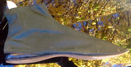 Vintage c. 1900 Victorian/Edwardian Ladies Silk Boots - Picture 11 of 12